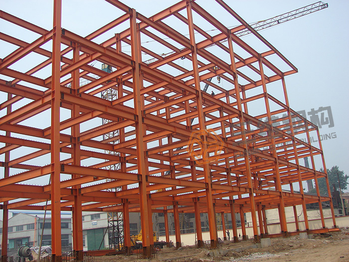 枣庄第二机械厂钢结构办公室工程