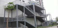钢结构消防楼梯的设计解析