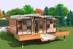 新一代绿色环保建筑,集装箱活动房屋