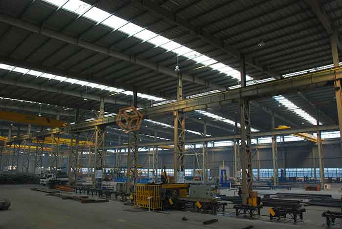 山东三维钢结构股份有限公司钢结构钢梁组合图