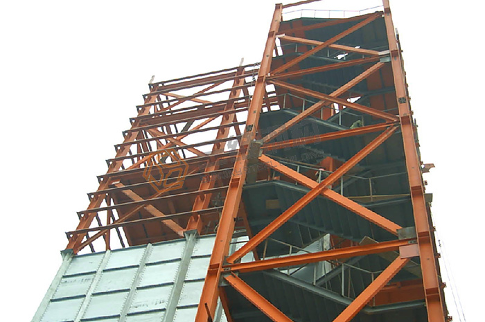 山东三维钢结构股份有限公司多层钢结构厂房案例