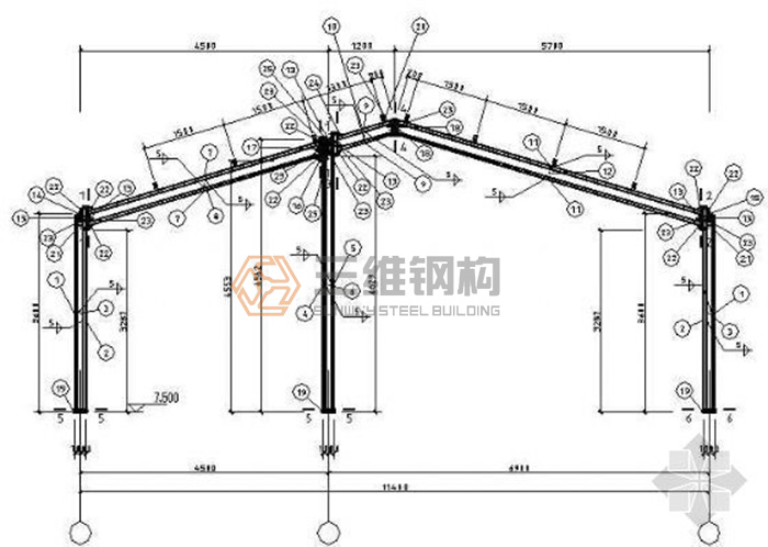 山东三维钢结构股份有限公司单层钢结构厂房