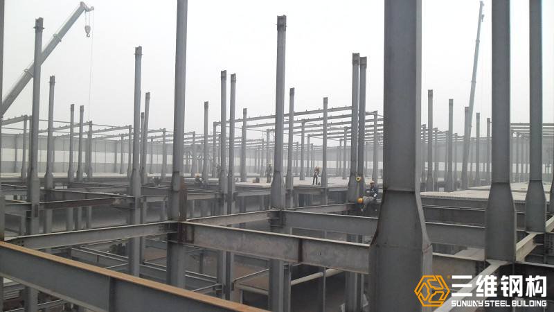 多层钢结构厂房防水的重点结构图