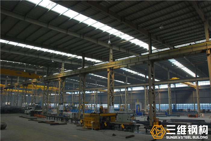 重钢结构厂房的结构形式